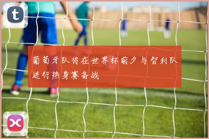 葡萄牙队将在世界杯前夕与智利队进行热身赛备战